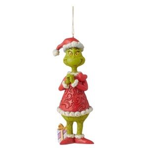 NIB Jim Shore Grinch Collection Grinch With Large Heart Ornament